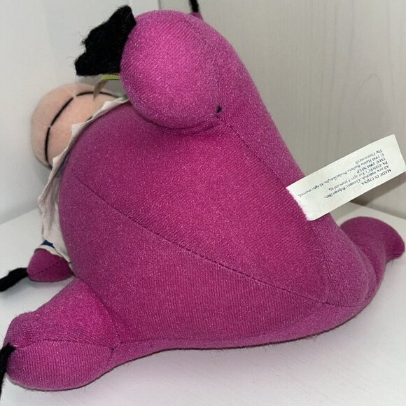 Vtge The Flintstones DINO Denver Broncos Plush Team NFL 1994 Hanna Barbera w/tag - Picture 13 of 14